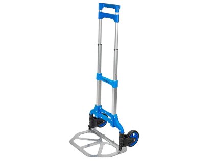 Sk foldable platform trolley with telescopic handle
