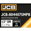 JCB Udarni nastavak za glave 1/2" Cr-Mo 75mm