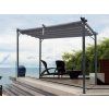 Vrtna pergola 3 x 4 m siva CH-TUN5699