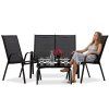SET VRTNOG NAMJEŠTAJA S STOLIĆEM - CRNA*6397