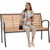 VRTNA KLUPA 125 x 60 x 80 CM SMEĐA *0865
