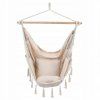 HOJDAČKA - BRAZÍLIJA VISEĆA STOLICA BOHO 130 x 100 CM BEŽ *3316