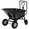 Crni vrtni kolica 160 L *7385