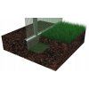 ZELENI VRTNI TUNEL OD FOLIJE 8-SEGMENTNI 8 x 4 x 2 M *3903