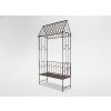 Vrtna pergola s klupicom, antik broncana CH-GOM1456