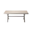 ALU VRTNI STOL S POLYWOOD PLOČOM 180 x 100 x 75 CM BEŽ *9477