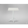 STOL ZA VRT KVADRATNI 60 x 60 x 77,5 CM BIJELI *0961