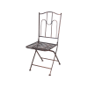 SET VANJSKOG NAMJEŠTAJA ANTIČKA BRONCA (KOCKASTI STOL + 2 STOLICE) *1463