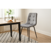 MODERNA VELVET STOLICA SIVA *2937