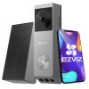 large ep3x pro wideodzwonek bezprzewodowy z zasilaniem solarnym 3mp 2mp wifi 5200mah ezviz 6941545633954