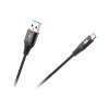 USB A - USB C 1m crni RB-6001-100-B