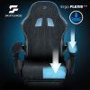 fotel gamingowy obrotowy krze 65671