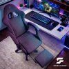 fotel gamingowy obrotowy krze 65675
