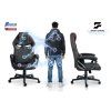 fotel gamingowy obrotowy krze 65630