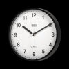 Zidni sat 20 cm crni