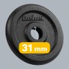 Vaga za utege 4x2.5kg, 31mm, REBEL ACTIVE