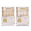 Kuchnia dla dzieci drewniana MDF retro z akcesoriami BOHO 100cm 175090