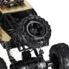 Samochod zdalnie sterowany na pilota RC Rock Crawler 1 12 4WD METAL zloty 177412