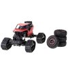 Samochod RC zdalnie sterowany Rock Crawler 4x4 LHC012 auto 2w1 czerwony 138204