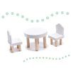 LULILO Domek dla lalek drewniany apartament Ikonka boho 93761%281%29