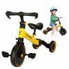 Rowerek Trike Fix Mini biegowy trojkolowy 3w1 z pedalami zolty 167058