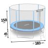 Trampolin 183 cm s vanjskom mrežom i ljestvama