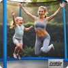 Trampolin 252cm s vanjskom mrežom i ljestvama Neo-Sport