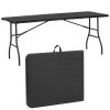 Sklopivi vrtni stol 180cm grafit GF0052