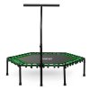 Odskočna trampolina 127 cm šesterokutna zelena