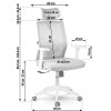 fotel biurowy z mikrosiatki s 37400