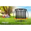 Profilirani trampolin 252cm s unutarnjom mrežom Neo-Sport crna