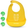 Silikonska podbradnik Ricokids žuta