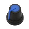 Gumb za potenciometar N-2 plave boje 17,5 mm