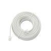 Telefonski kabel 25 m, bijeli, 6P4C WT/WT 2268-