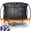 Trampolin 374cm Neo-Sport narančasta
