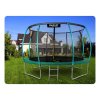 Trampolin 435cm zelena