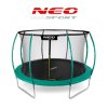 Trampolin 435cm zelena