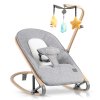 Ležaljka ljuljačka s igračkama NK-53 Nukido - siva