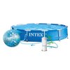 Vrtni bazen s konstrukcijom 366 x 76 cm 9u1 INTEX 28212