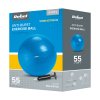 pilka gimnastyczna rehabilitacyjna 55cm z pompka reczna kolor niebieski rebel active f4a2d94e72974f1fabac9c31f3f0c65f 9ca35b7d
