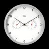 Zidni sat 30 cm s termometrom i higrometrom