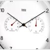 Zidni sat 30 cm s termometrom i higrometrom