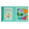 Tangram ksiazeczka magnetyczna ukladanka montessori klocki gra logiczna 3D 168510