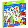 BAMBINO Školske trokutaste olovke 24 boja