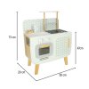 Kuchnia dla dzieci drewniana MDF LULILO RETRO akcesoria 73cm 166666