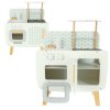 Kuchnia dla dzieci drewniana MDF LULILO RETRO akcesoria 73cm 166663