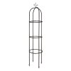 Vrtna pergola stupac stupac zvono ruza stalak penjacice kov 195 cm