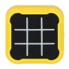 Kolko krzyzyk gra elektroniczna logiczna tic tac toe konsola przenosna zolta 174442