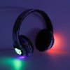 Sluchawki bezprzewodowe nauszne Bluetooth RGB Gaming Sport 150mAh 175632