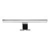 Srebrna LED ogledalna lampa 5W, 30cm